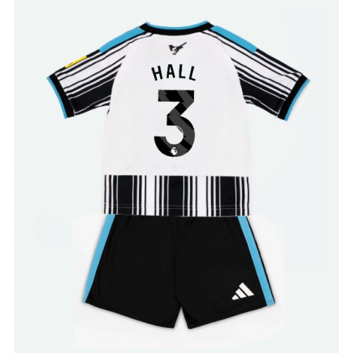 Dječji Nogometni Dres Newcastle United Lewis Hall #3 Domaci 2026-27 Kratak Rukav (+ Kratke hlače)